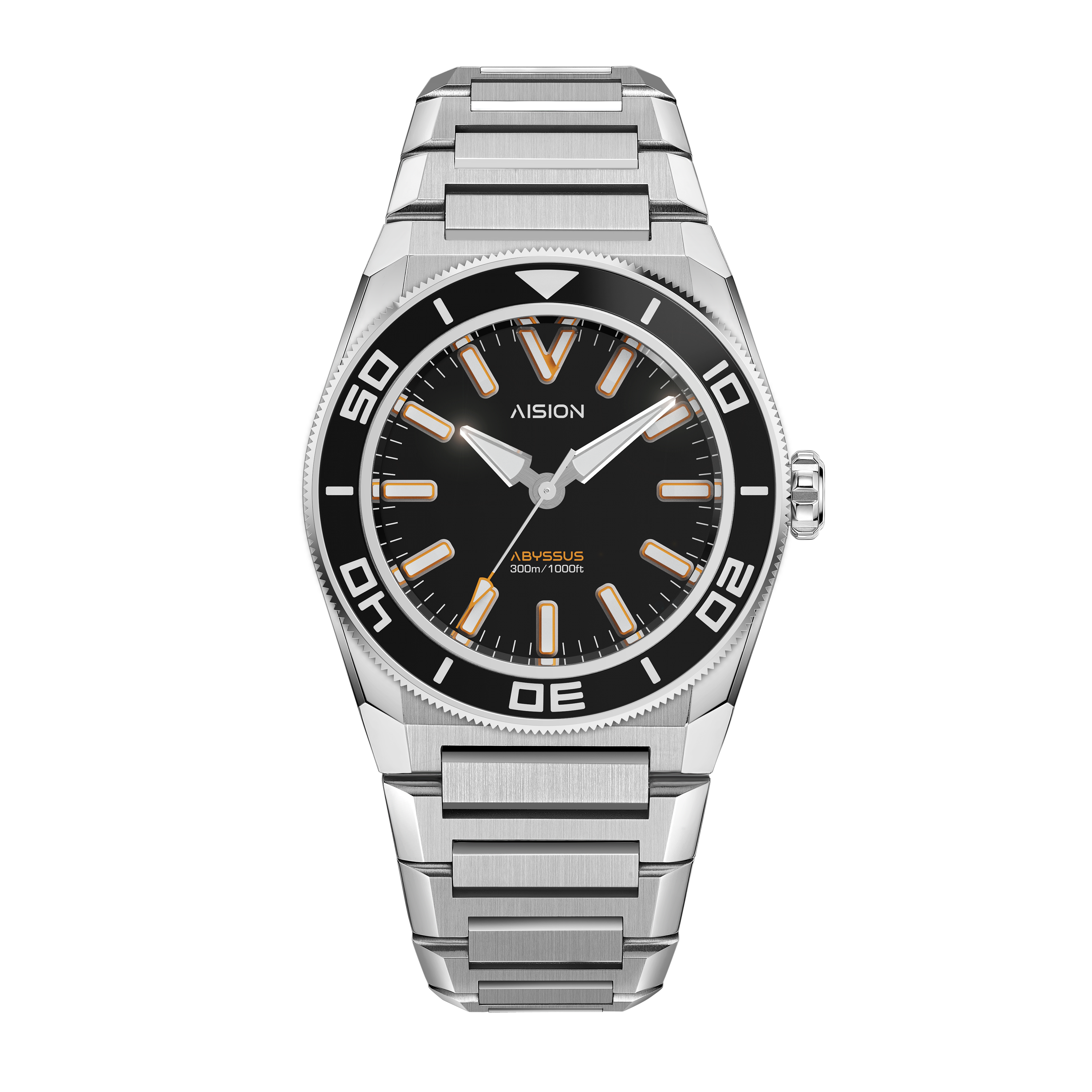 HANG ABYSSUS - Black Enamel Dial (lacquer) - Bracelet