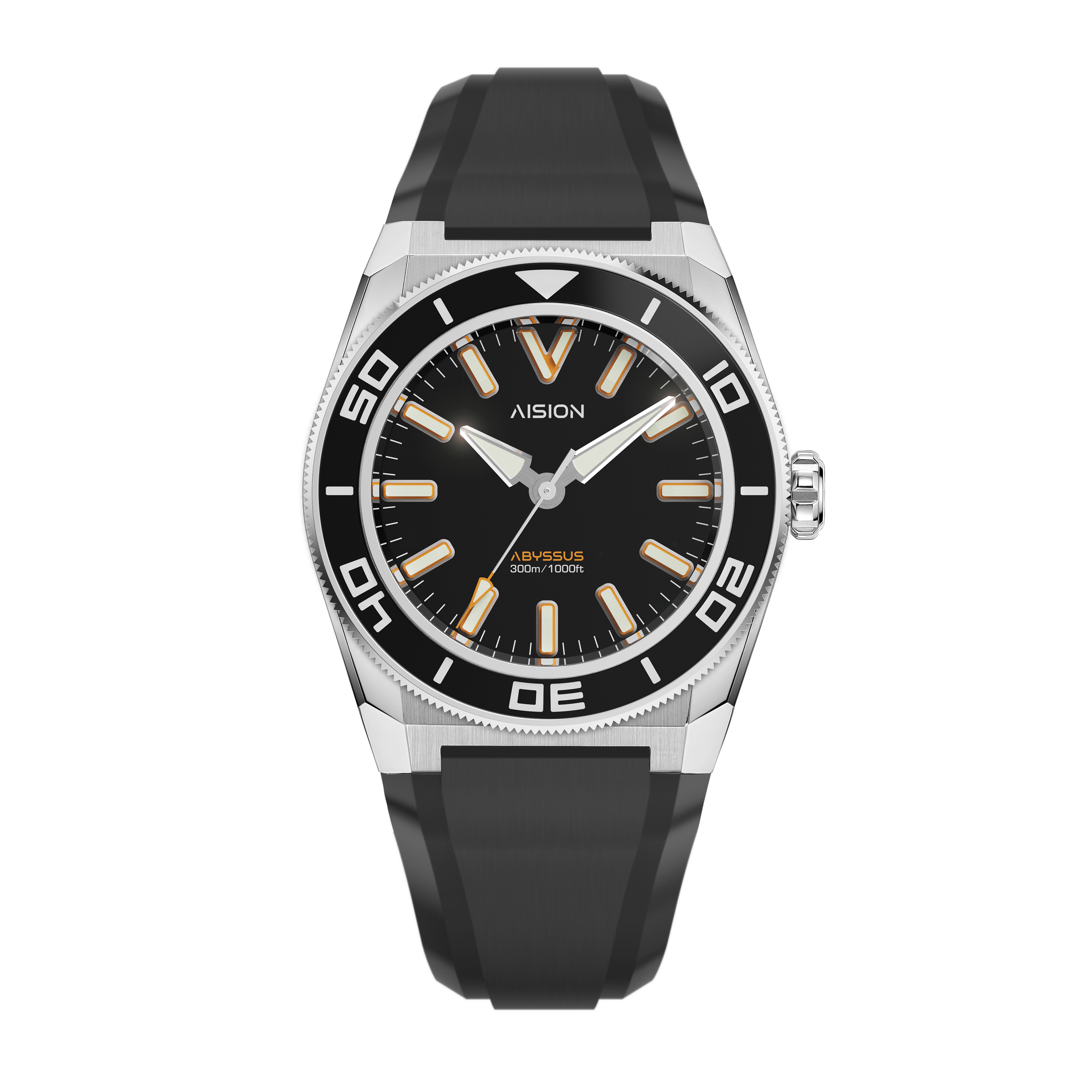 HANG ABYSSUS - Black Enamel Dial (lacquer) - Bracelet