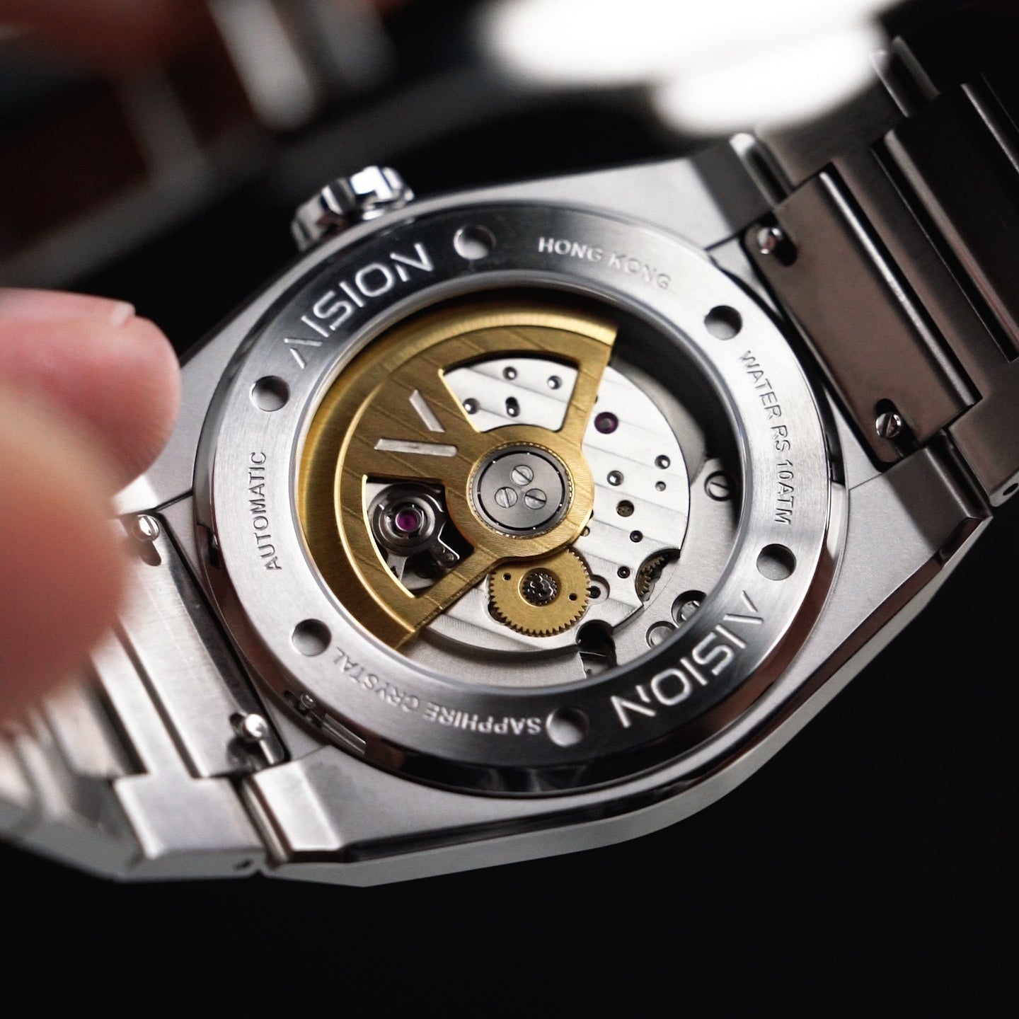 HANG - Gunmetal Meteorite Dial