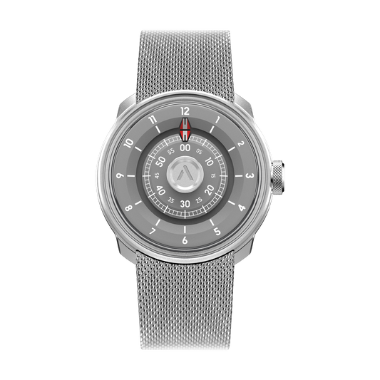 NGIZED - Layer-0 Suspended Dial - Grey Dial