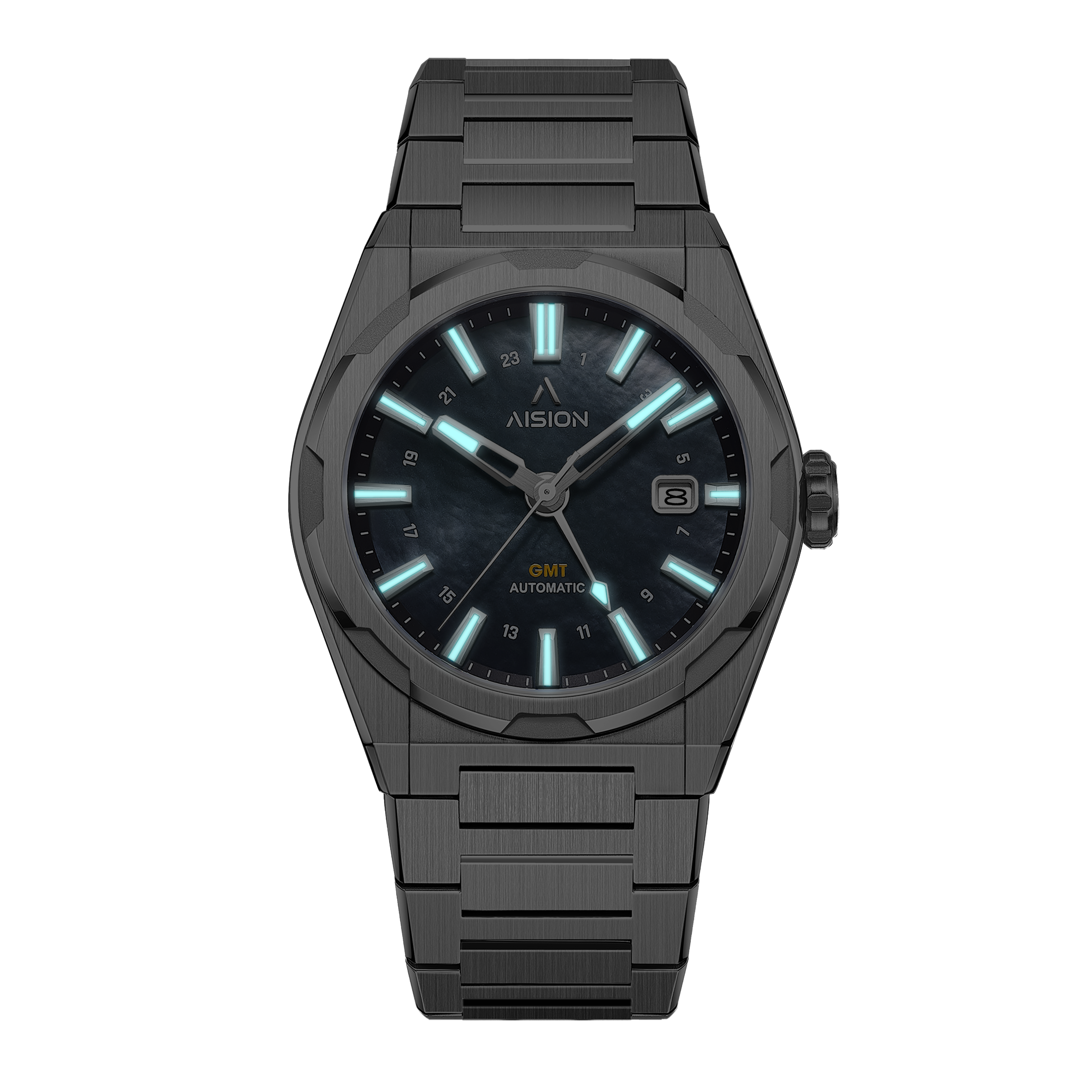 HANG GMT - Grey MOP Dial