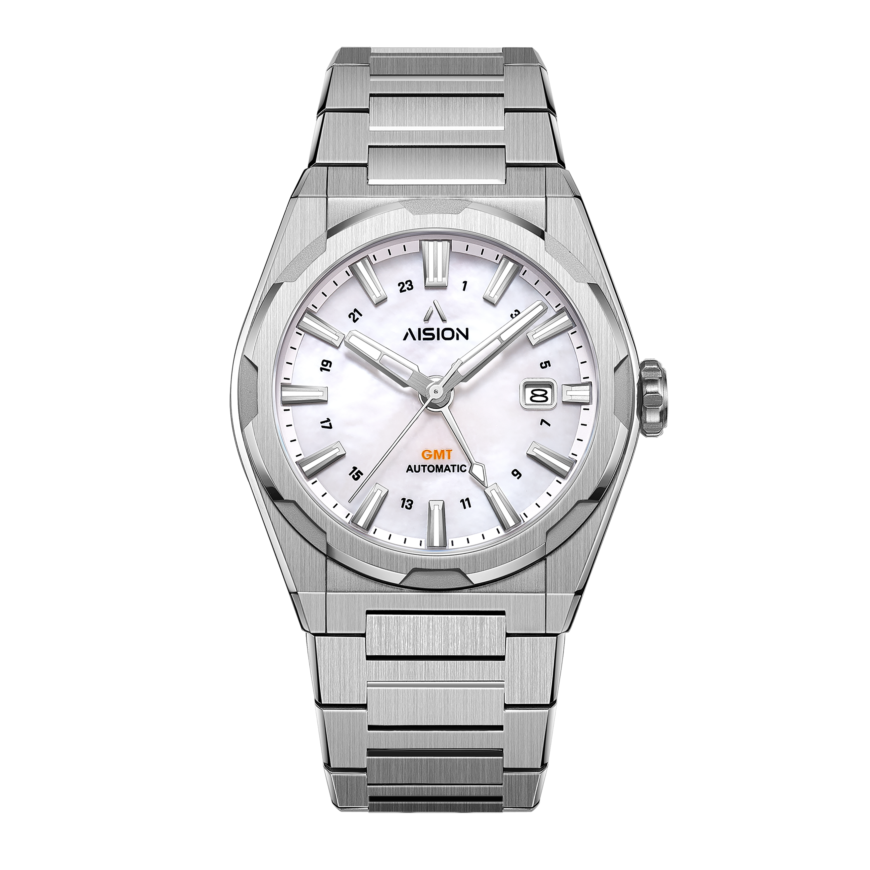 HANG GMT - White MOP Dial