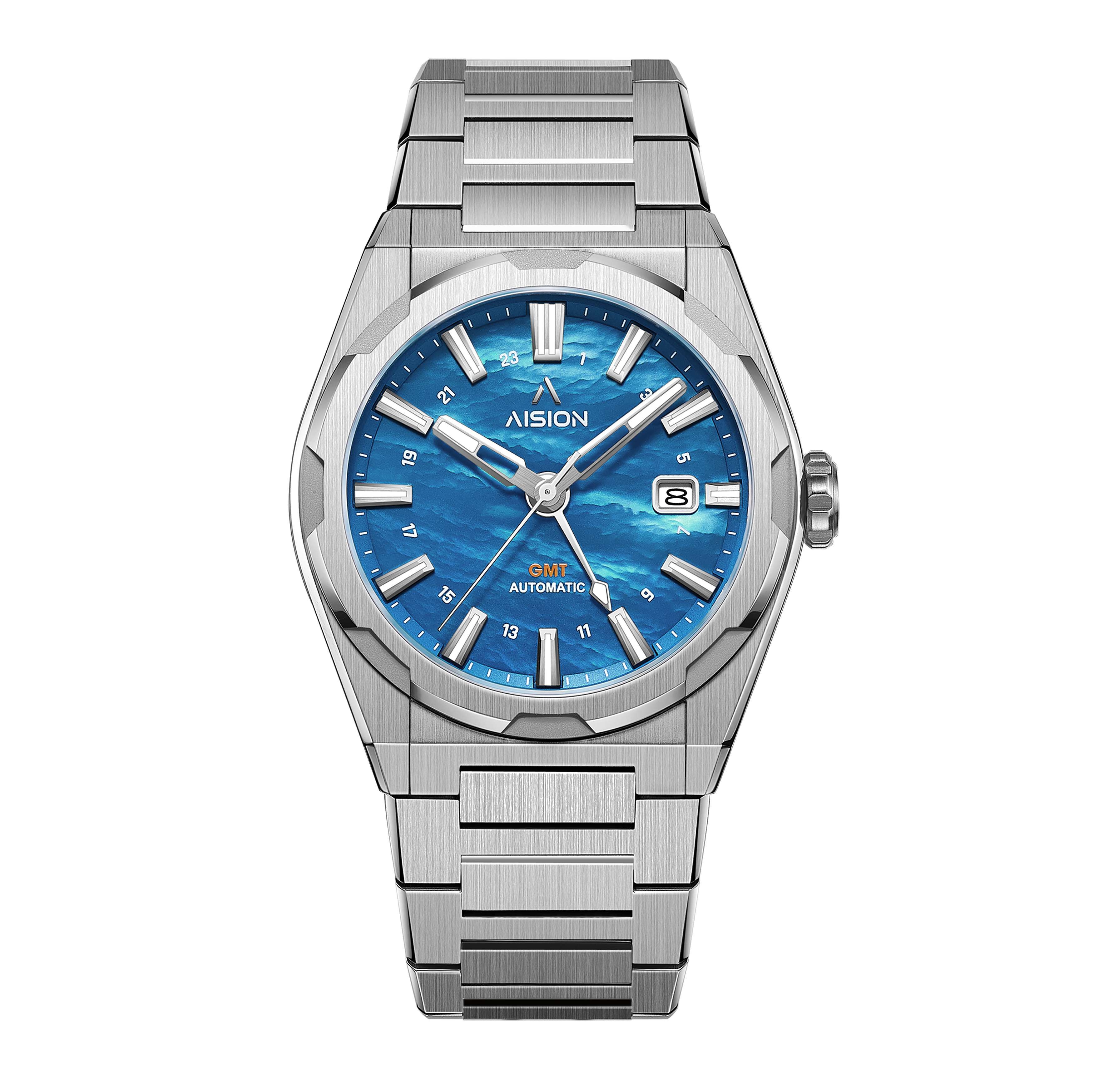 HANG GMT - Blue MOP Dial