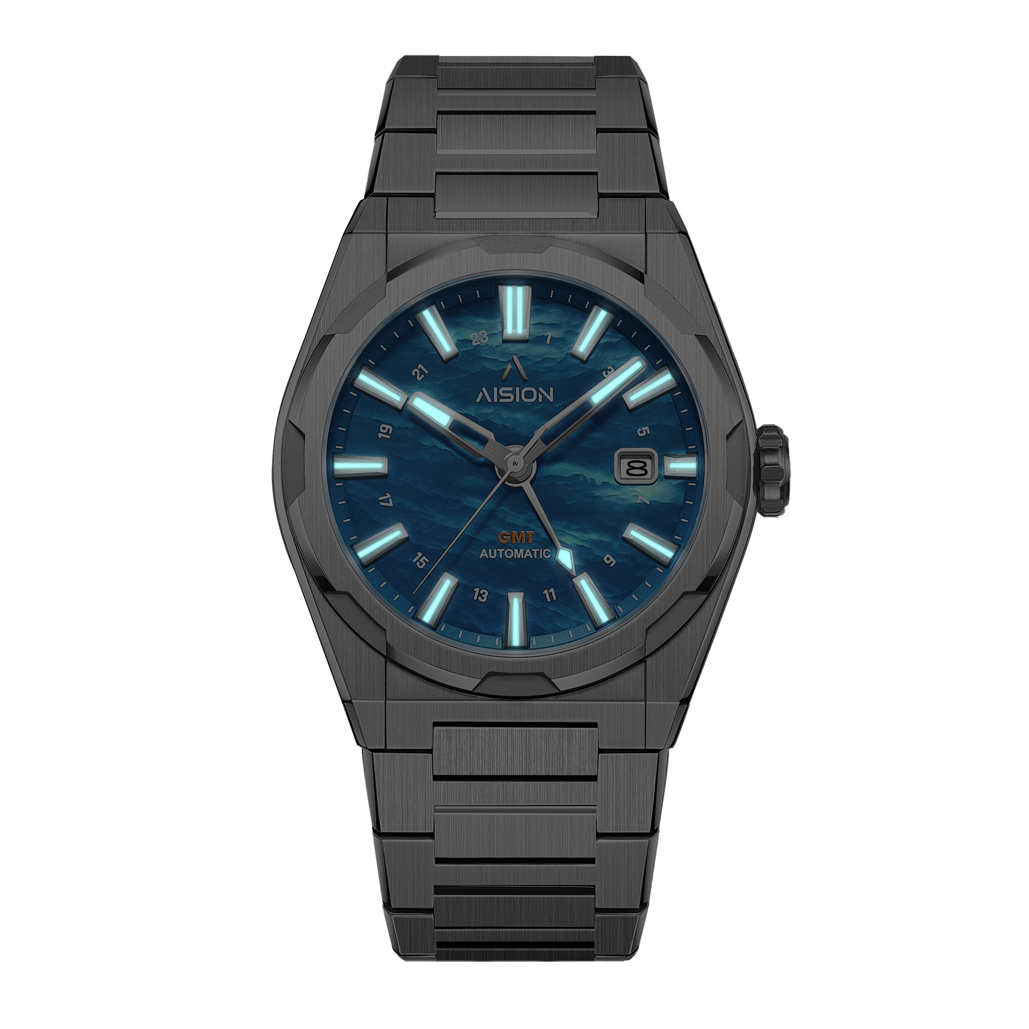 HANG GMT - Blue MOP Dial