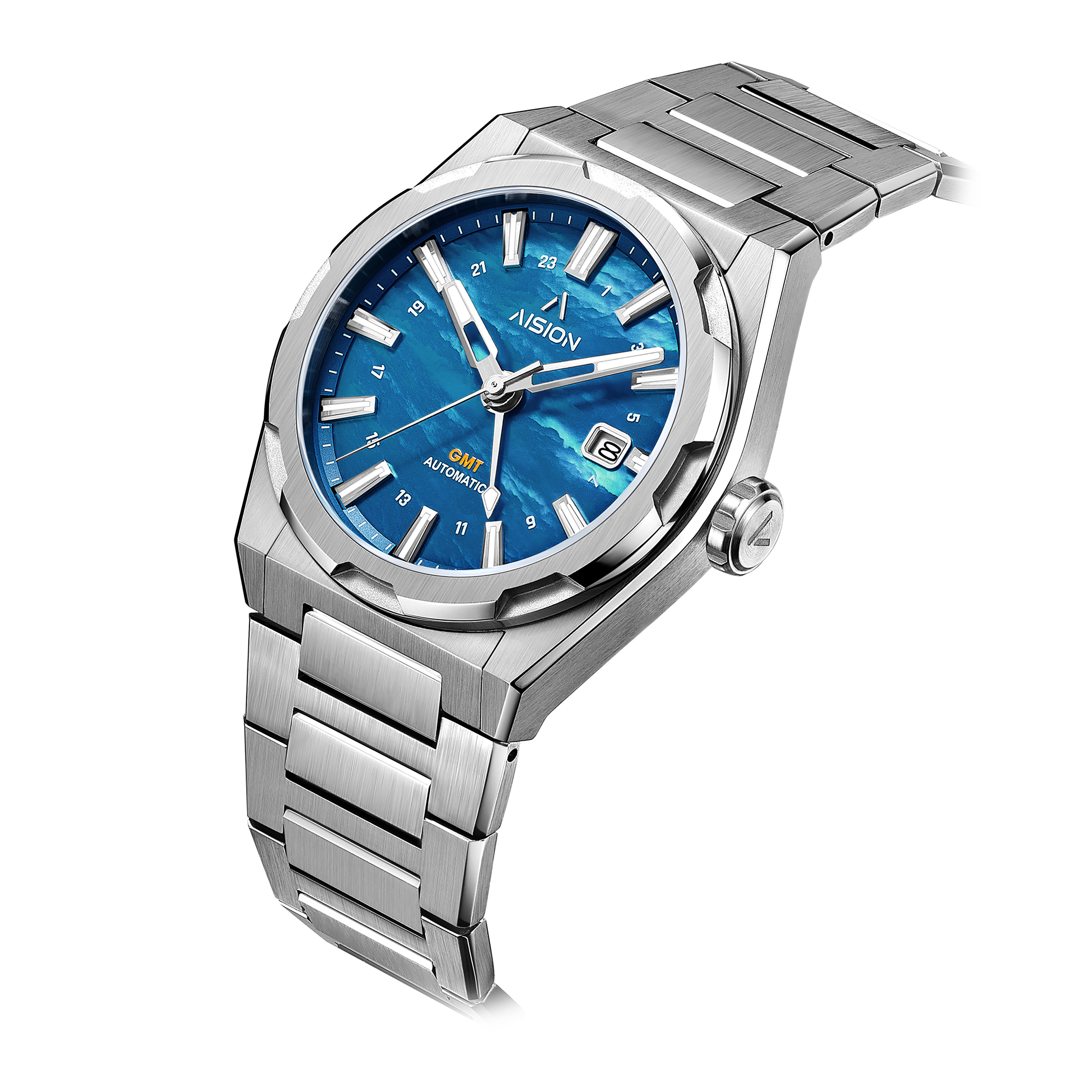 HANG GMT - Blue MOP Dial