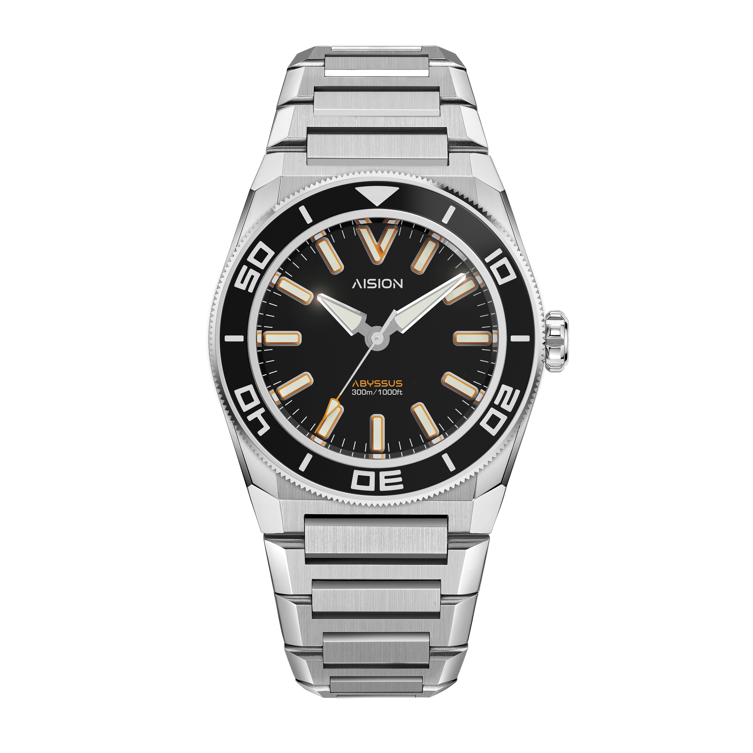 HANG ABYSSUS - Black Enamel Dial (lacquer) - Bracelet