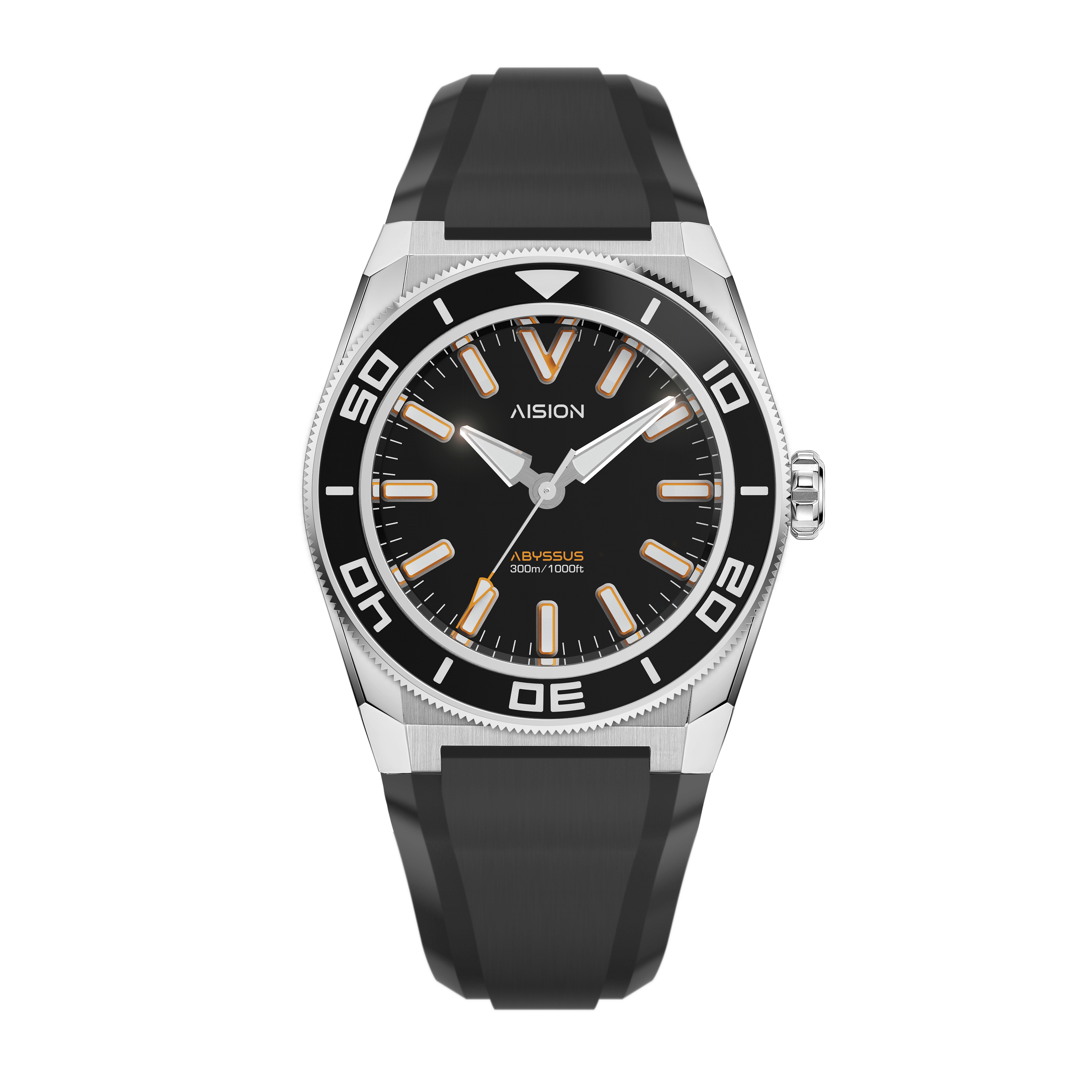 HANG ABYSSUS - Black Enamel Dial (lacquer) - Bracelet