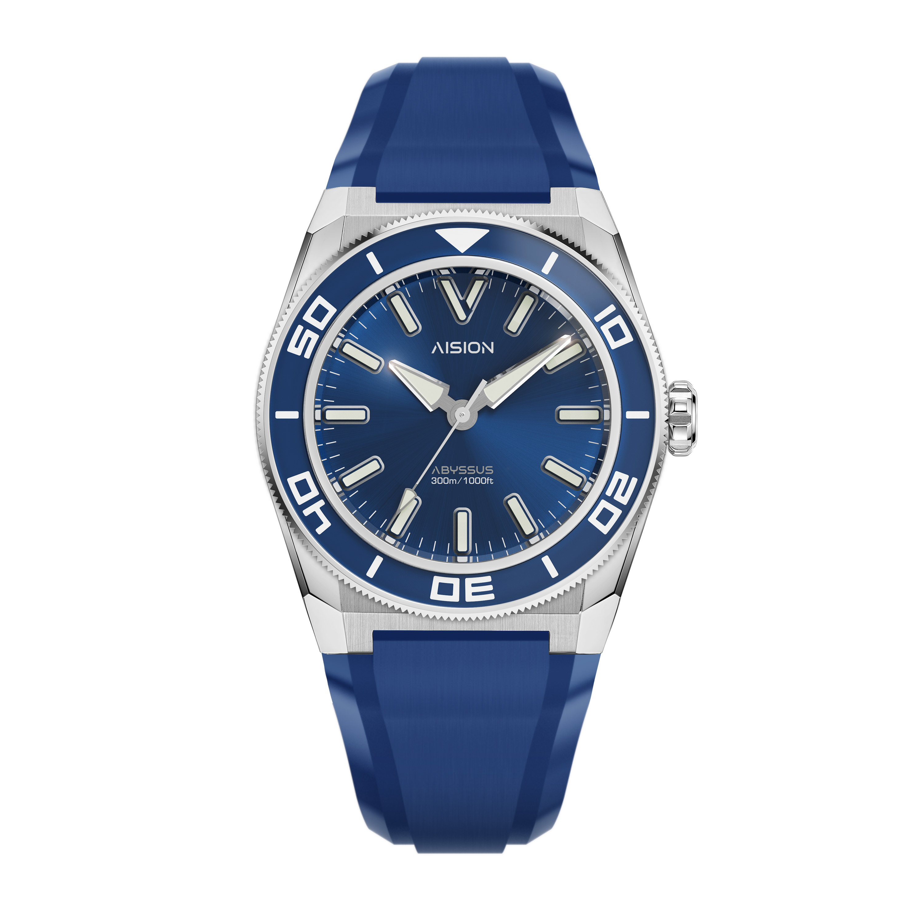 HANG ABYSSUS - Blue Sunburst Dial - Bracelet