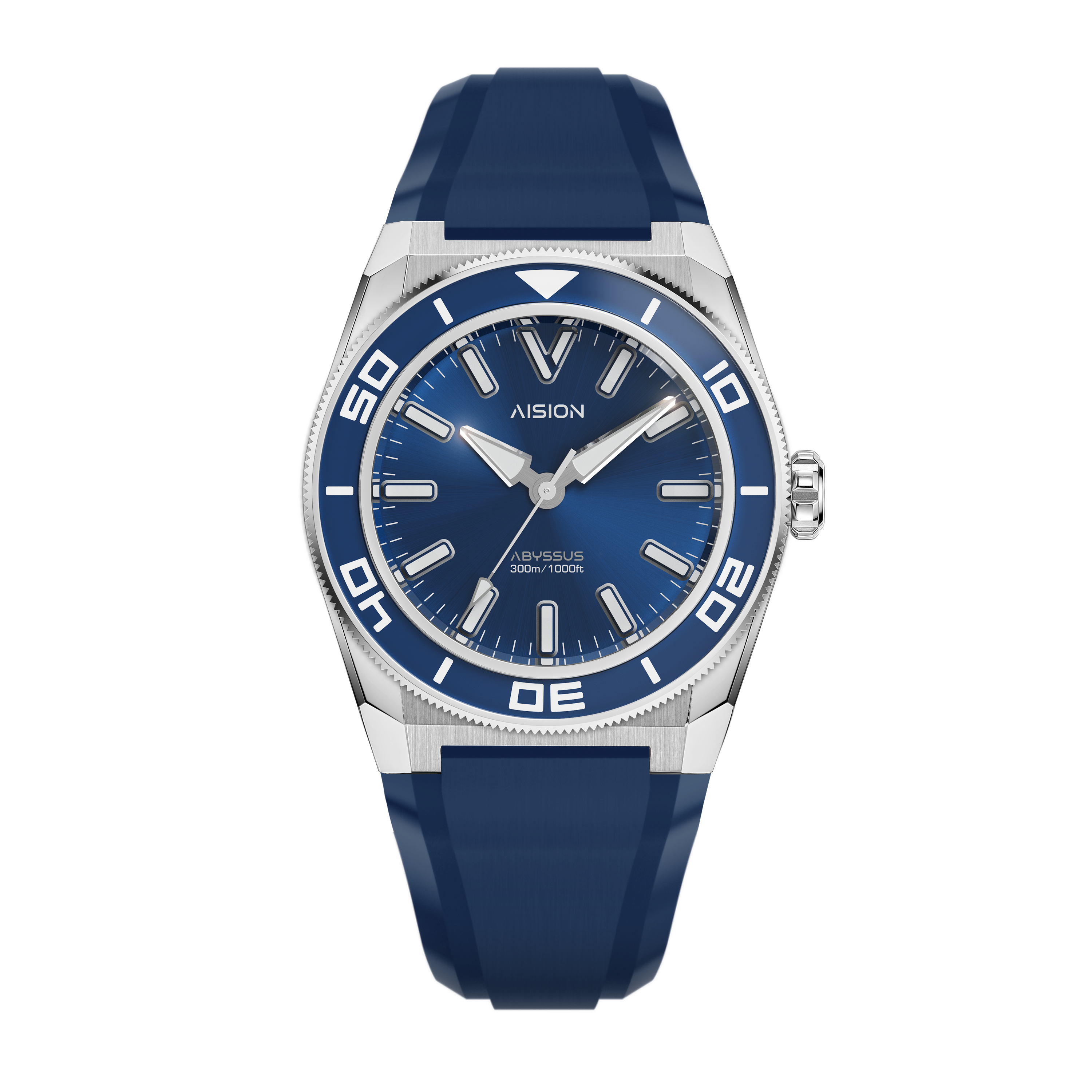 HANG ABYSSUS - Blue Sunburst Dial - Bracelet