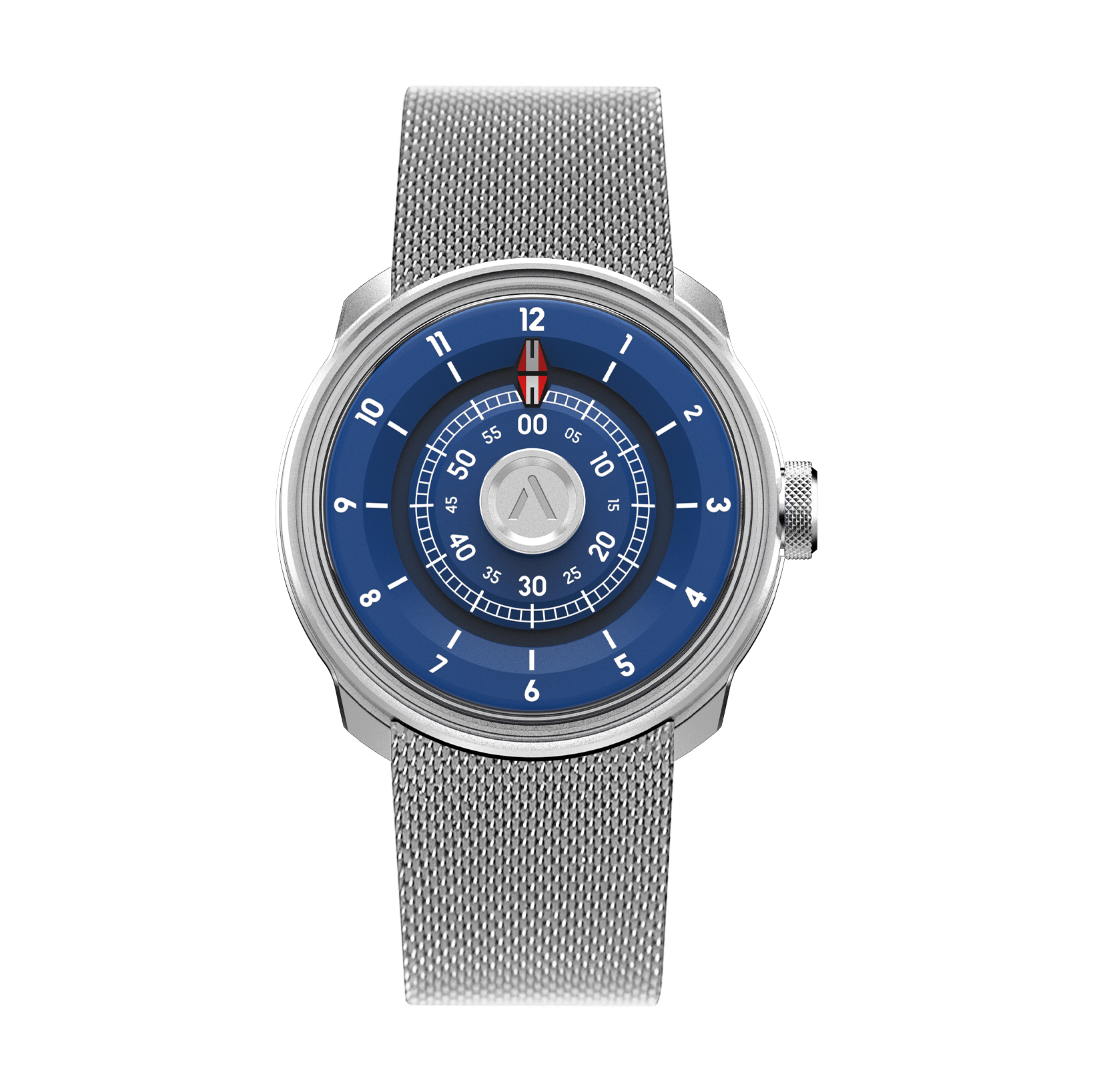 NGIZED - Layer-0 Suspended Dial - Blue Dial