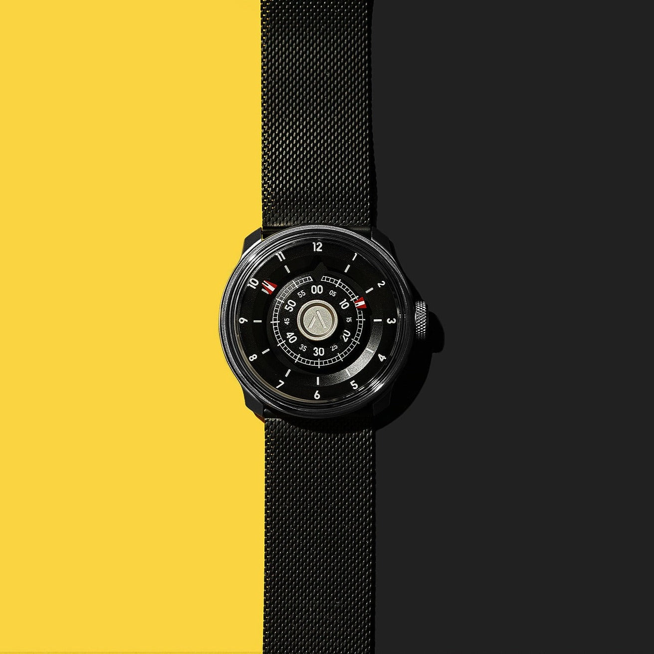 NGIZED - Layer-0 懸浮錶盤 - 黑色錶殼