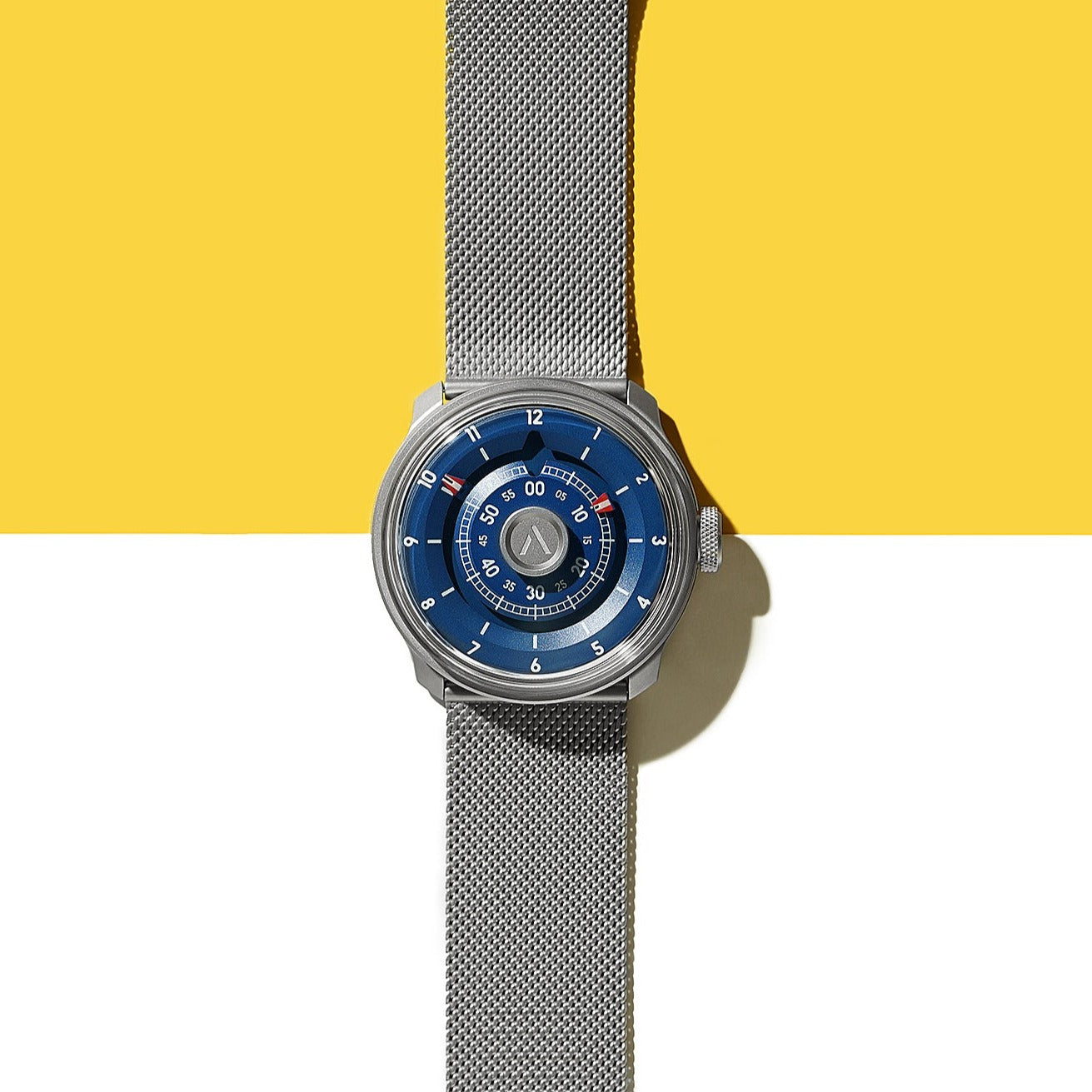 NGIZED - Layer-0 Suspended Dial - Blue Dial